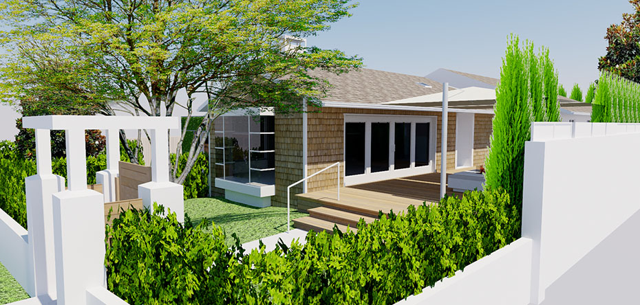 Thomas Residence, La Jolla, CA - Rendering 1